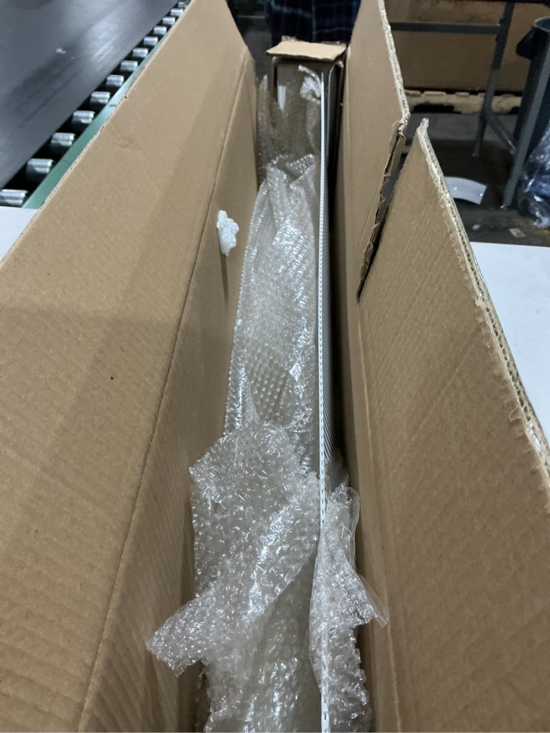 Condition photo showing Good Condition for Upgraded 3 FT Base board Heater Cover with Left and Right Endcaps, Galvanized Steel Easy Slip-On Heater Cover for Replacing Old and Rusty Looking Electric and Hydronic Base board Heat Covers