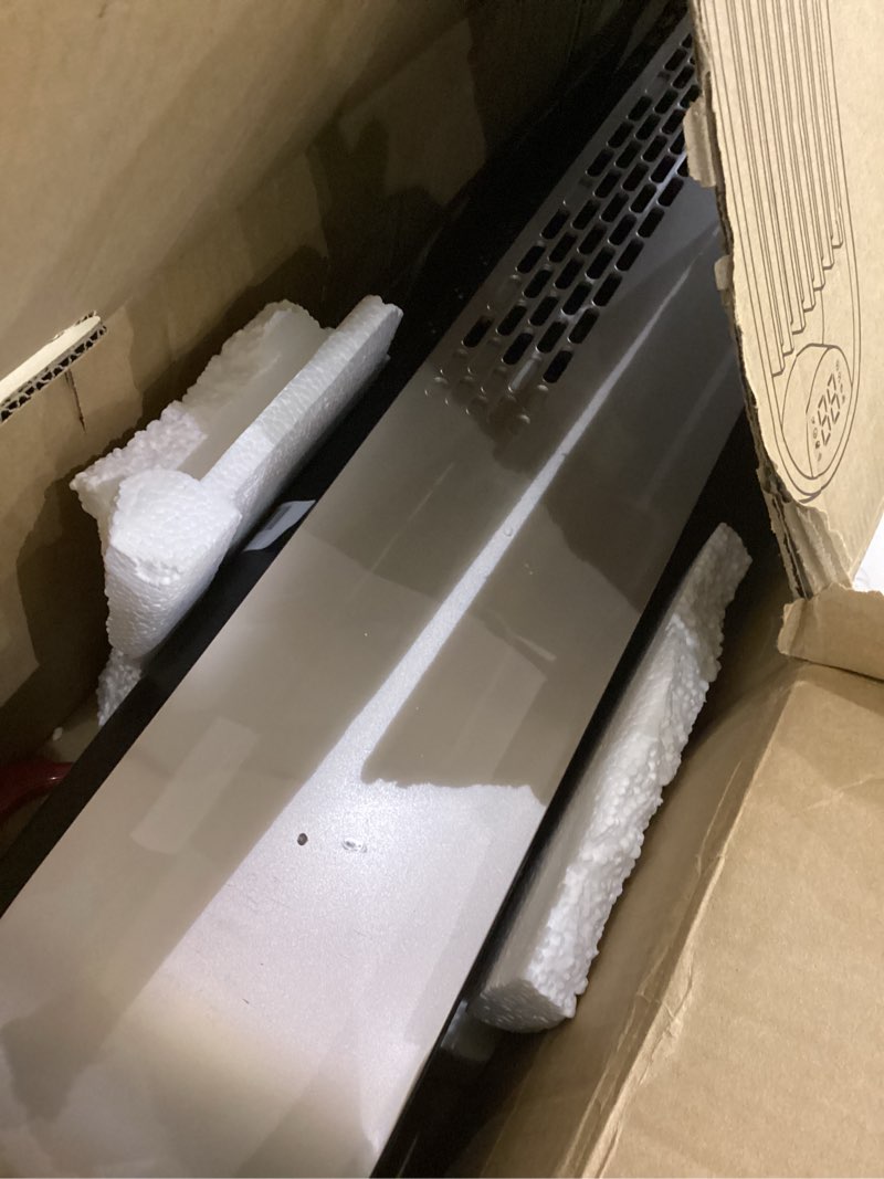 Condition photo showing As Is for Dreo Smart Tower Fan Voice Control, 120° Oscillating Fan Works with Alexa/Google/App/Remote, 42 Inch, 25dB Quiet DC Bladeless Fan for Bedroom,12 Speeds, Floor Fan for Home, Office, Pilot Max S Starlight 42 Inch Tower Fan