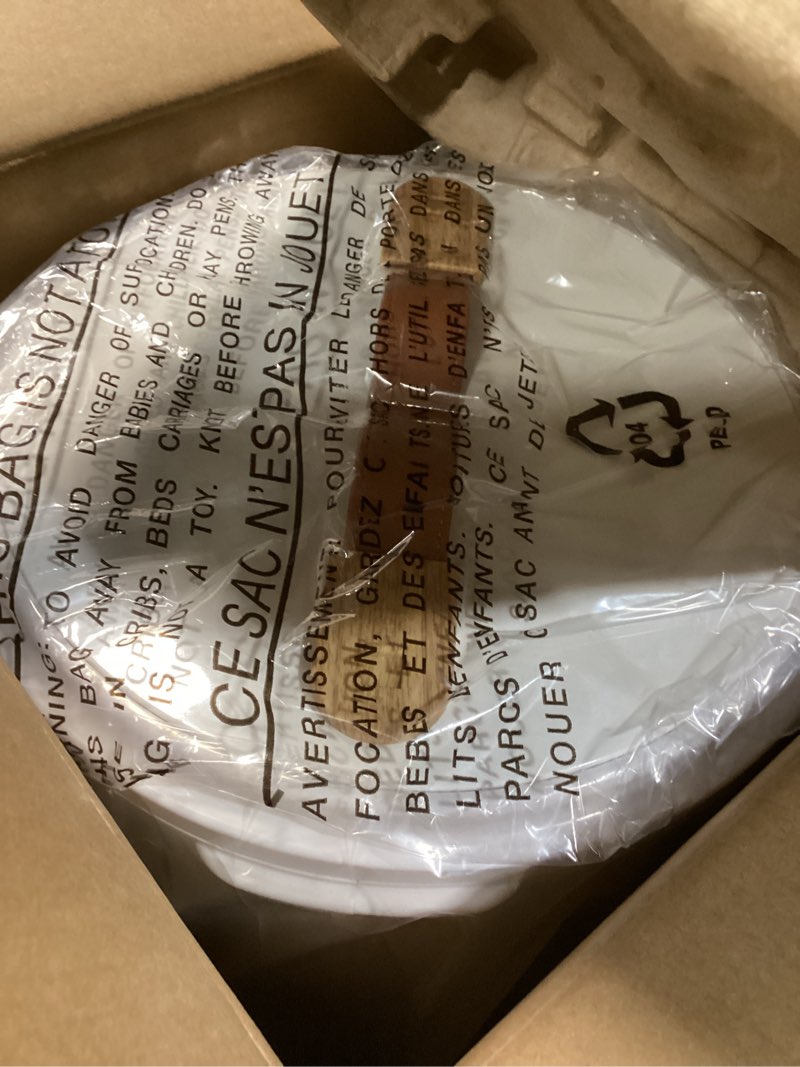 Condition photo showing Good Condition for Keenray Towel Warmer for Bathroom, Towel warmer bucket with Heating Progress Bar, Fragrance Disc Holder, Leather handle, Auto Shut-off Towel Bucket Fits Up to Two 40" x 70" Towels, Bathrobes, Blankets White/Wood 18L