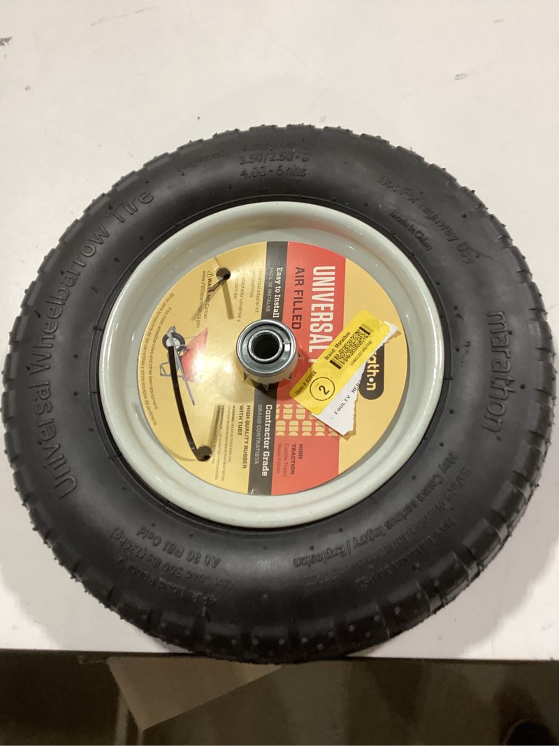 Condition photo showing Good Condition for Marathon 14.5-in Pneumatic Universal Wheelbarrow Item