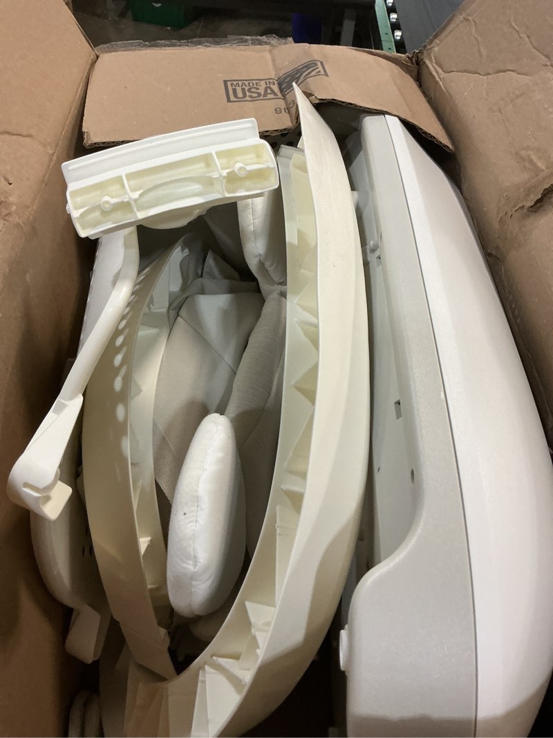 Condition photo showing As Is for graco smartsense baby swing with cry detection technology, soothing motions and calming vibrations, comfortable infant support, rori