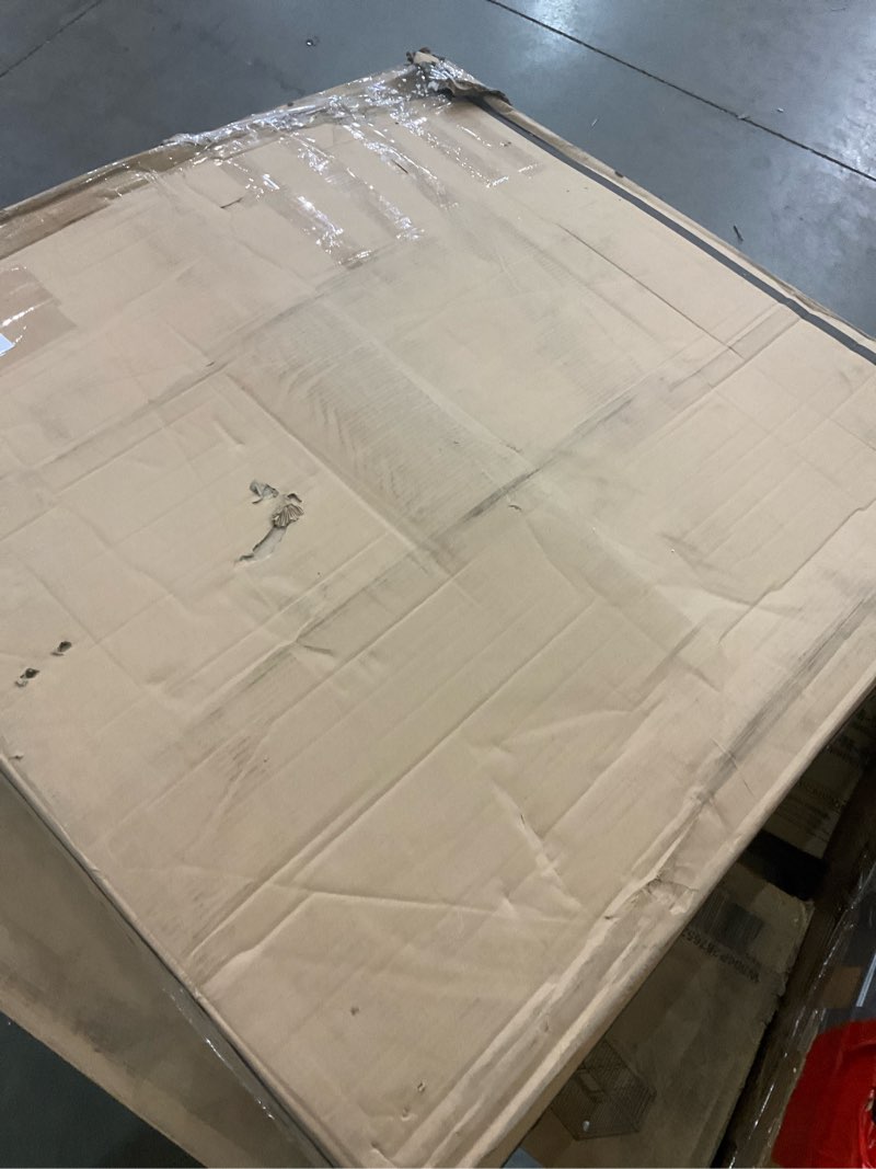 Condition photo showing As Is for Signature Design by Ashley Bennox 5 Piece Counter Height Dining Set, Includes Table & 4 Barstools, Brown Brown Square