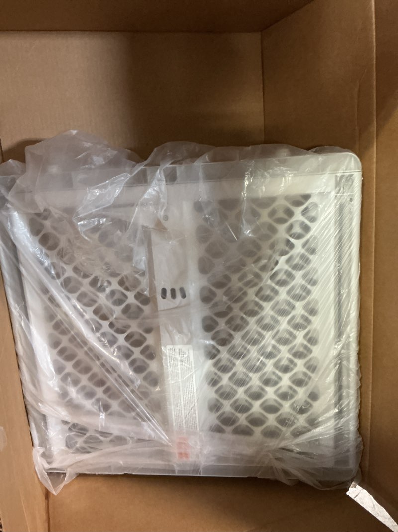 Condition photo showing As Is for north states 5-way pet gate, model# 8619