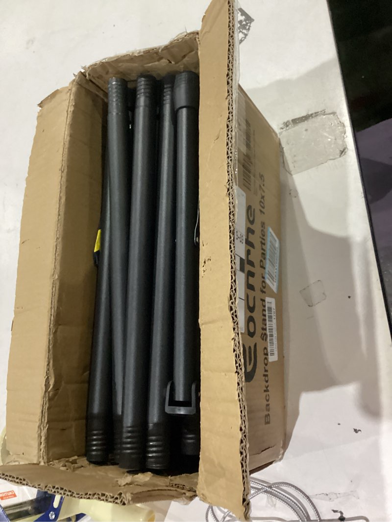 Condition photo showing As Is for Backdrop Stand Kit - 6 Widths, 10x7.5ft Adjustable Background Stand for Parties & Studio Photography