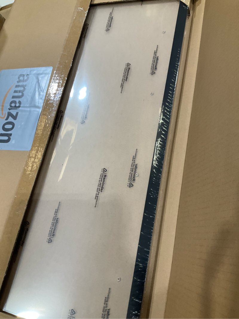 Condition photo showing New/Like New for fxojyvo 14x24 poster frame, black frame for 14 x 24 inch picture poster photo, light weight and high transparent 14 by 24 frame for wall - 1 pack/black/14 x24 1 14x24
