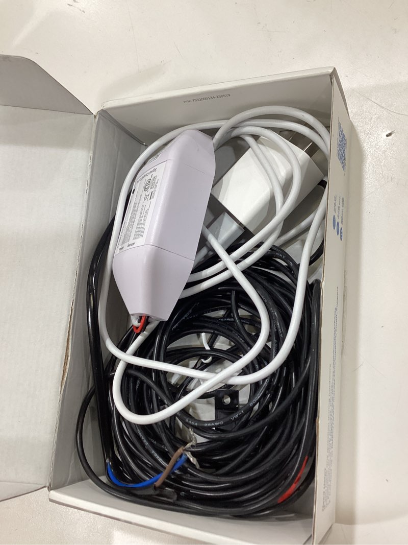 Condition photo showing As Is for meross smart garage door opener remote, compatible with apple homekit, amazon alexa, google assistant, smartthings, multiple notification modes, no hub needed,white msg100-homekit