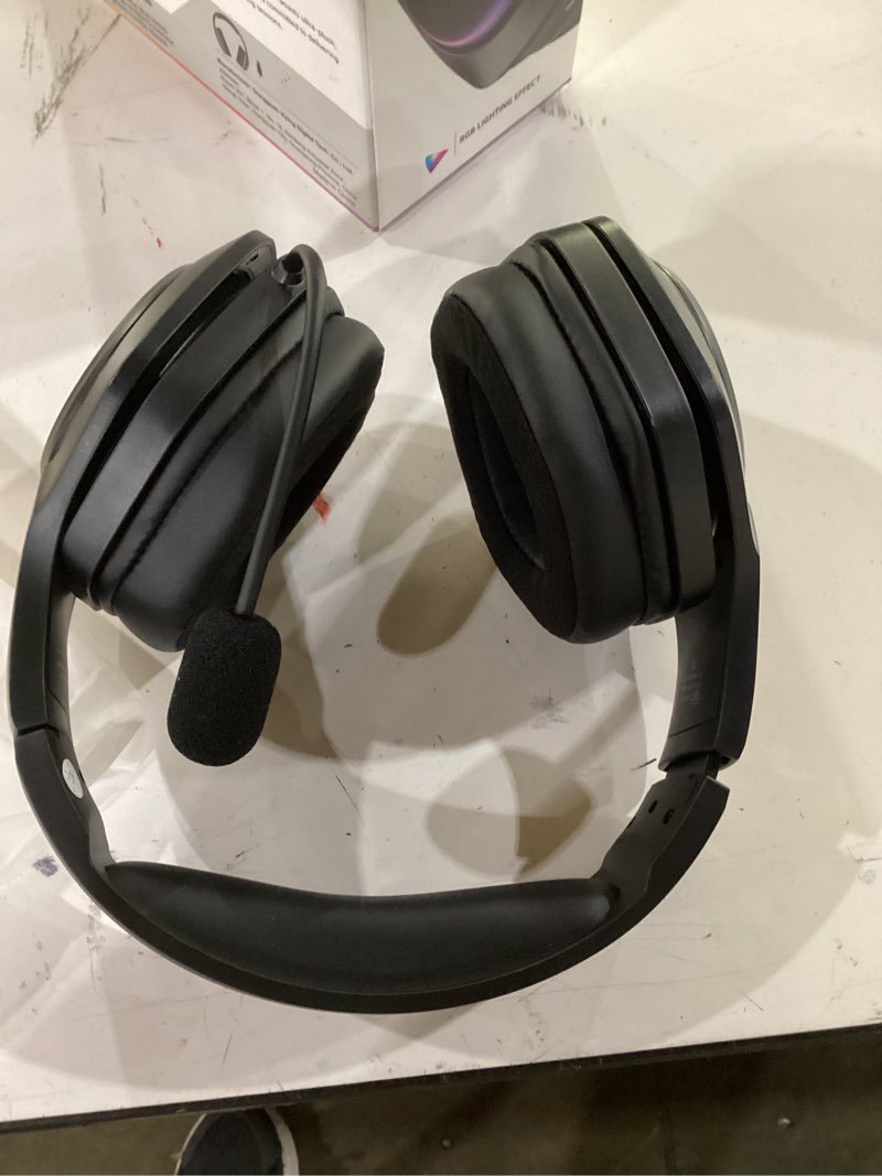 Condition photo showing Good Condition for tatybo wireless gaming headset for ps5 ps4 pc, 2.4ghz usb & type-c gaming headphones, 40hrs & 7.1 surround sound bluetooth headphones with noise canceling mic, wireless headset for switch phone black