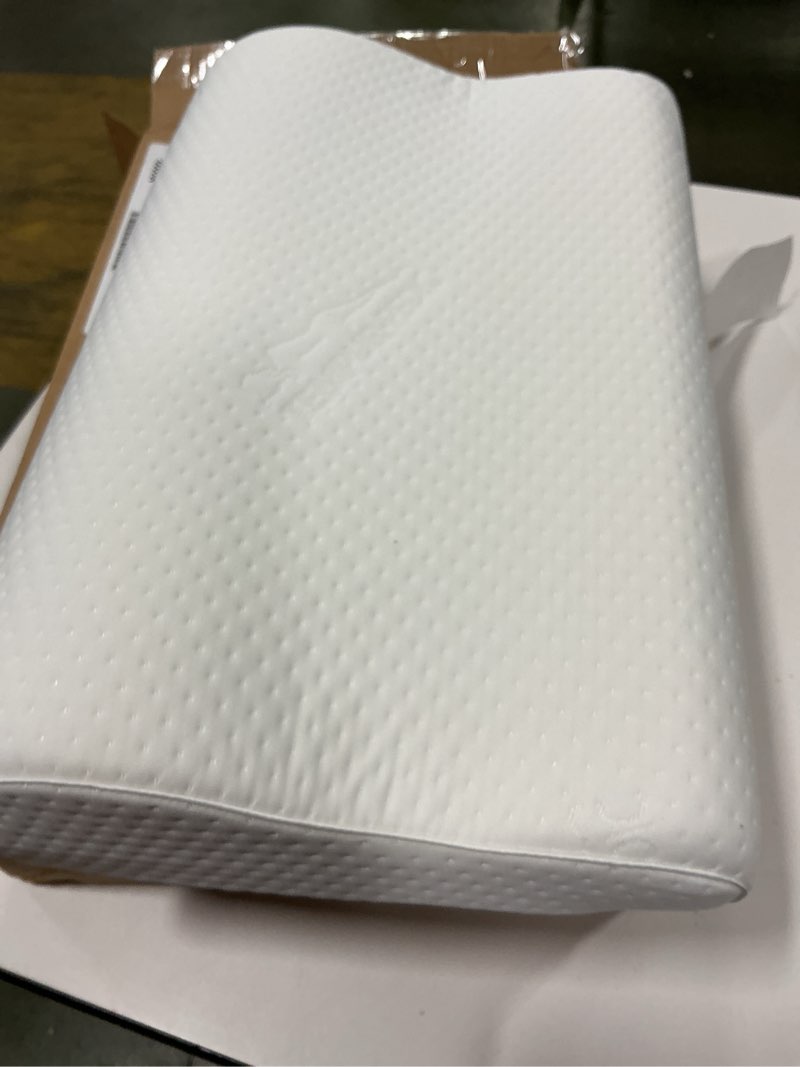 Condition photo showing Good Condition for Tempur-Pedic TEMPUR-Ergo Neck Pillow, Medium Profile, White