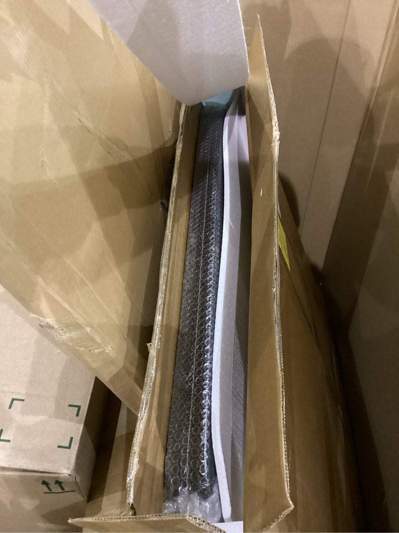 Flash Furniture Helvey Commercial Indoor/Outdoor Patio Dining Table - Black Poly Resin Slatted Top -