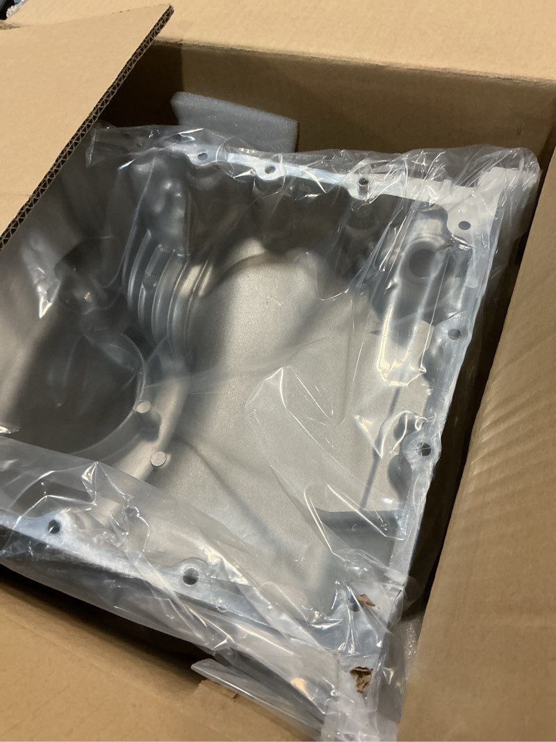 Condition photo showing New/Like New for 264-380 Engine Oil Pan Sump with Drain Plug Compatible with Accord 2008-2017 Crosstour 2012-2015 Odyssey 2008-2017 Pilot 2009-2015 Acura MDX RDX RLX TL Replace 112005MHA00