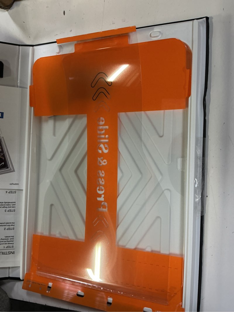 Condition photo showing Good Condition for ez-glaz-for ipad a16 11th (11 inch)/10th gen (10.9 inch) screen protector | (2025/2022), military-grade shatterproof, 9h+ tempered glass with installation box, anti-scratch, hd clarity, bubble free