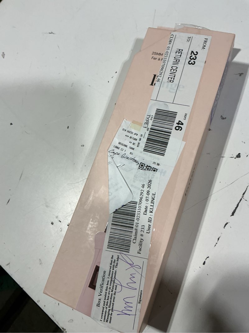 Condition photo showing New/Like New for l'ange hair ondulé ceramic curling wand | salon hair styling wands for beach waves