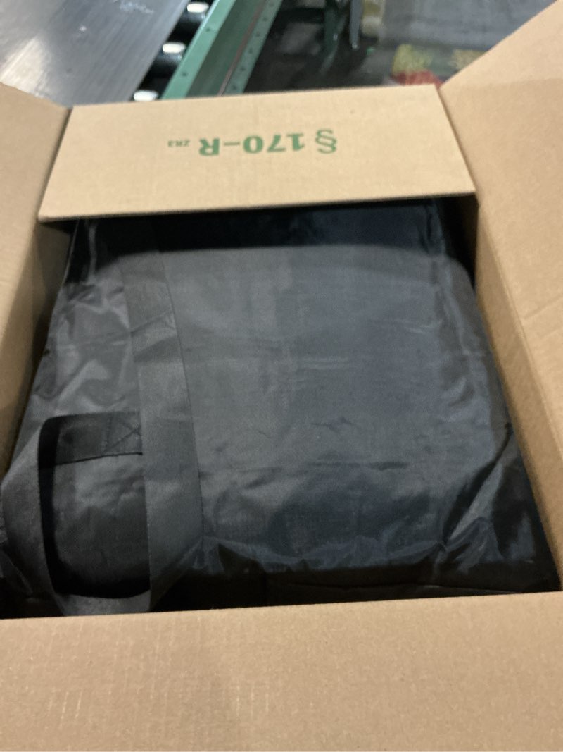 Condition photo showing Good Condition for MIXC Infrared Sauna Blanket for Home Use, Portable Design and Full Body Detox & Relaxation, Highest 176?, 20-60 Minutes Timer, 6 ft x 2.65 ft Black Black Oxford cloth+Arm Hole
