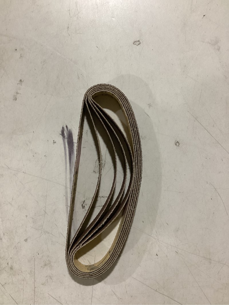 Condition photo showing Good Condition for 45 Pcs 1/2" x 12" Replacement Sharpening Belt Kit for Official Work Sharp Knife & Tool Sharpener (WSKTS & WSKTS-KT/Mk.1 & Mk.2) - Assorted Grits (80/120/240/400/600/800/1000/2500/5000)