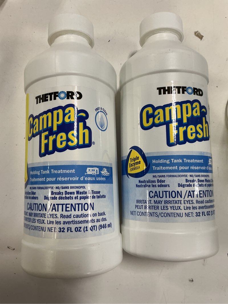Condition photo showing Good Condition for thetford campa-fresh® free & clear rv and marine holding tank treatment  32-oz liquid (96742)(2 pack)