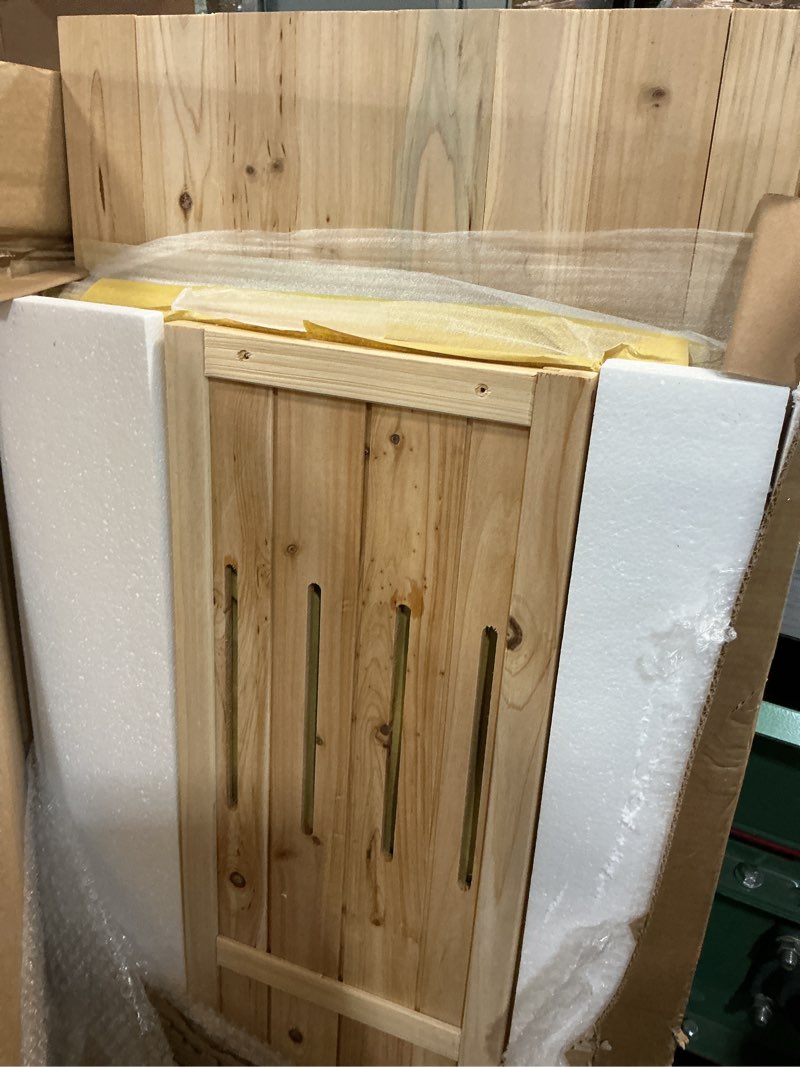 Condition photo showing Good Condition for XiaZ Hamster Cage Chewproof,30 Inch Wooden Hamster Cage with Panoramic View and Ventilated Top,Durable Plywood Solid Wood Frame, Spacious Acrylic Glass Habitat for Syrian Dwarf Hamsters and Degus 32"L x 16"W x 16"H