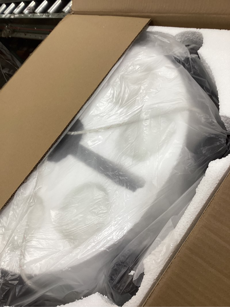 Condition photo showing As Is for 8-Light Farmhose Chandelier for Dining Room Light Fixture Oil Rubbed Bronze Kitchen Pendant Light Round Rustic Ceiling Hanging Lighting with Glass Globes Adjustable Height Metal E26 Oil-Rubbed Bronze 8-Light