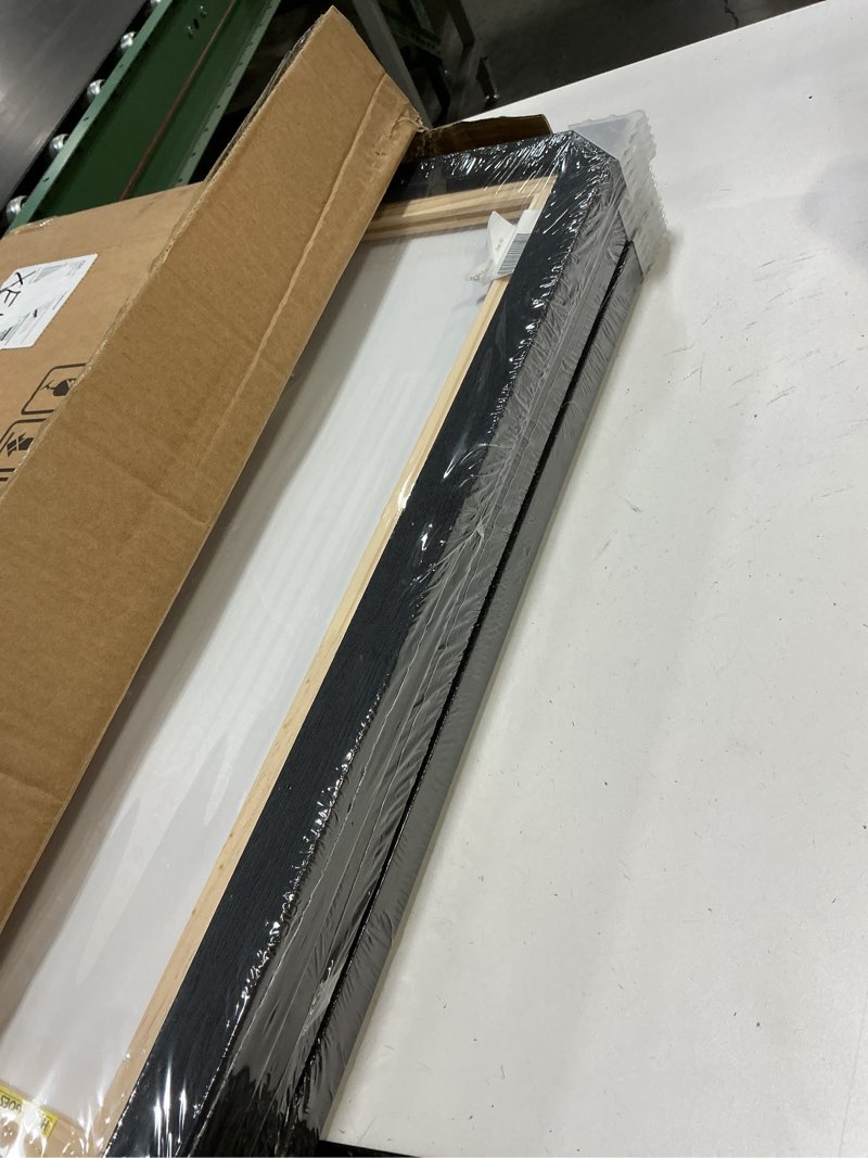 Condition photo showing Good Condition for Framed Colorful Abstract Wall Art for Living Room, 3 Piece Mid-century Modern Canvas Prints Paintings Artwork for Walls, Bright Yellow Block Lines Pictures for Hallway Dining Bedroom Wall Decor -16x24 16" W x 24" H x 3Pcs Boho-Mid-Century