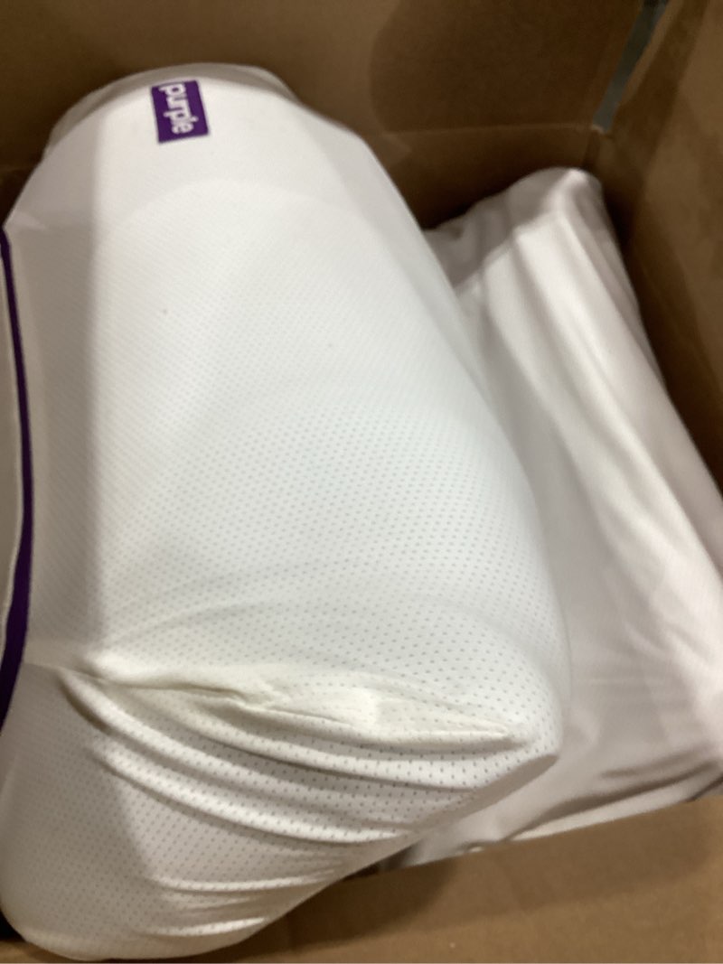 Condition photo showing As Is for Purple Pillow - GelFlex Grid, Cooling Ergonomic Support for Side, Back, Stomach Sleepers - Adjustable Boosters for Personalized Height, Firm Feeling, Standard Size - Ultra-Durable