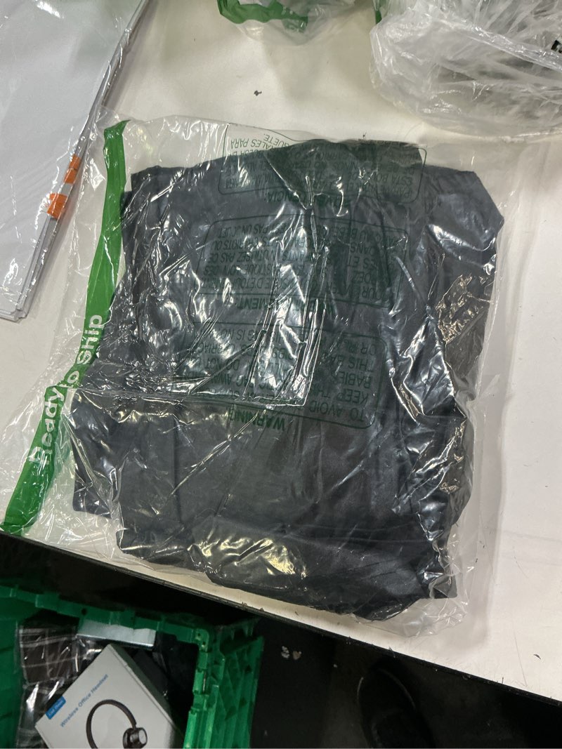 Condition photo showing Good Condition for Womens PU Leather Jumpsuit Sexy Off the Shoulder Top Tight Waist Cargo Pants Bodysuit Large Black