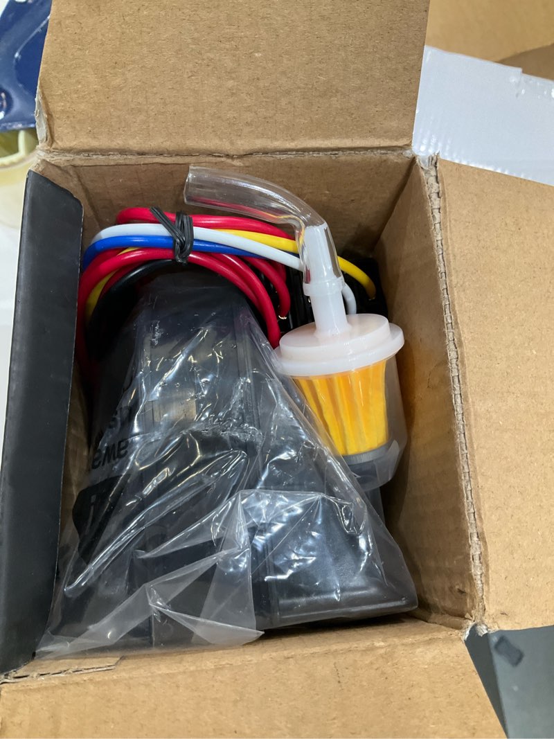 Condition photo showing Good Condition for farbin air horn for truck,compact train horn,electric car horn 12v 150db super loud with wiring harness for any 12v vehicles (black)