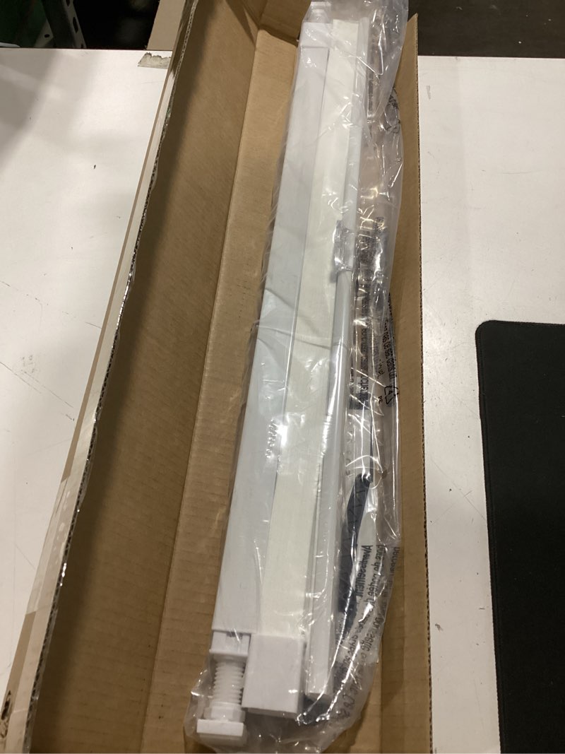 Condition photo showing Good Condition for lazblinds cordless cellular shades, no tools no drill light filtering honeycomb shades pleated blinds for windows, 26 1/2'' w x 64'' h, white light filtering-white 26 1/2'' w x 64'' h