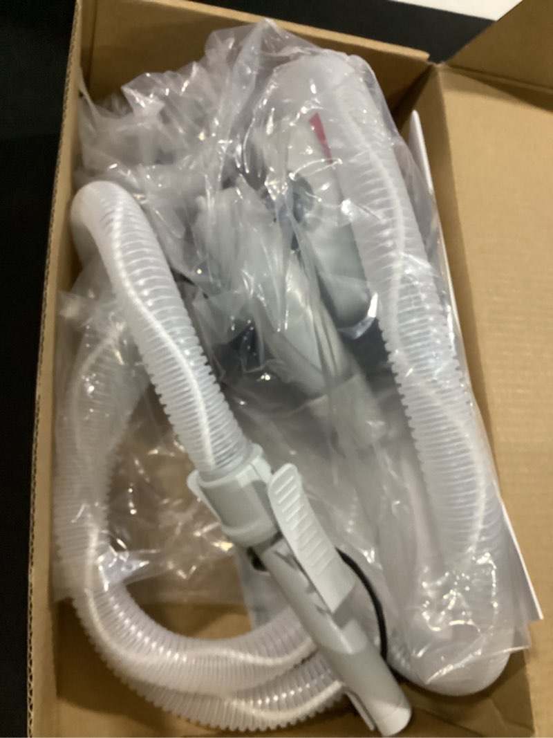 Condition photo showing Good Condition for keimi portable fuel transfer pump with auto-stop, 3.2 gallon per min, 51" extra long hose, battery & usb powered, 4 can adapters, leak-proof gas pump for oil, diesel and gasoline grey red 3.2 gpm auto stop nozzle