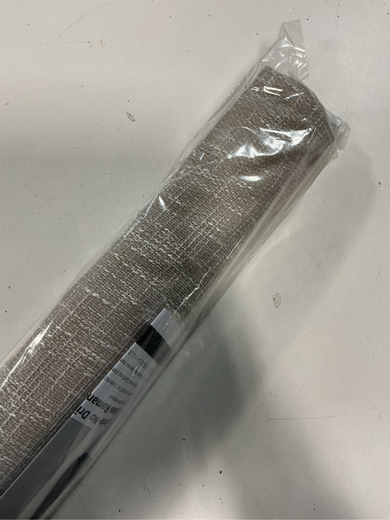 Condition photo showing Good Condition for No Tools No Drill Cordless Roman Shades for Indoor Windows 100% Blackout, for Window Size 29" W × 48" H Beige Beige 29" W × 48" H