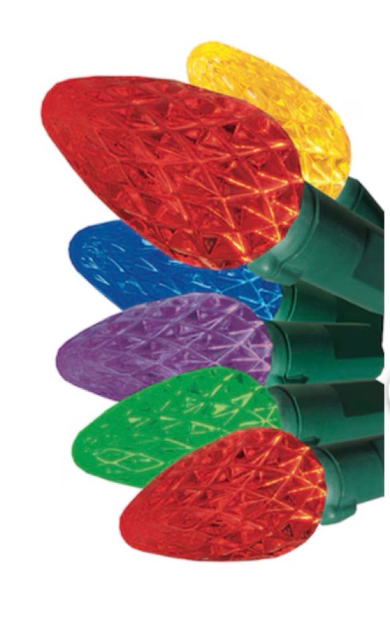  GE Energy Smart 150 -Count 49.6-ft Multicolor LED Plug-In Christmas String Lights