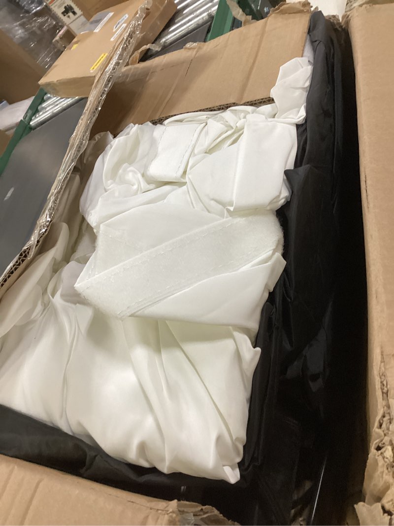 Condition photo showing As Is for XHYCPY Inflatable Projector Screen 15ft Inflatable Movie Screen Outdoor with Air Blower and Storage Bag, Easy Set up, Front and Rear Projection for Outdoor Movie Night Backyard Pool Fun