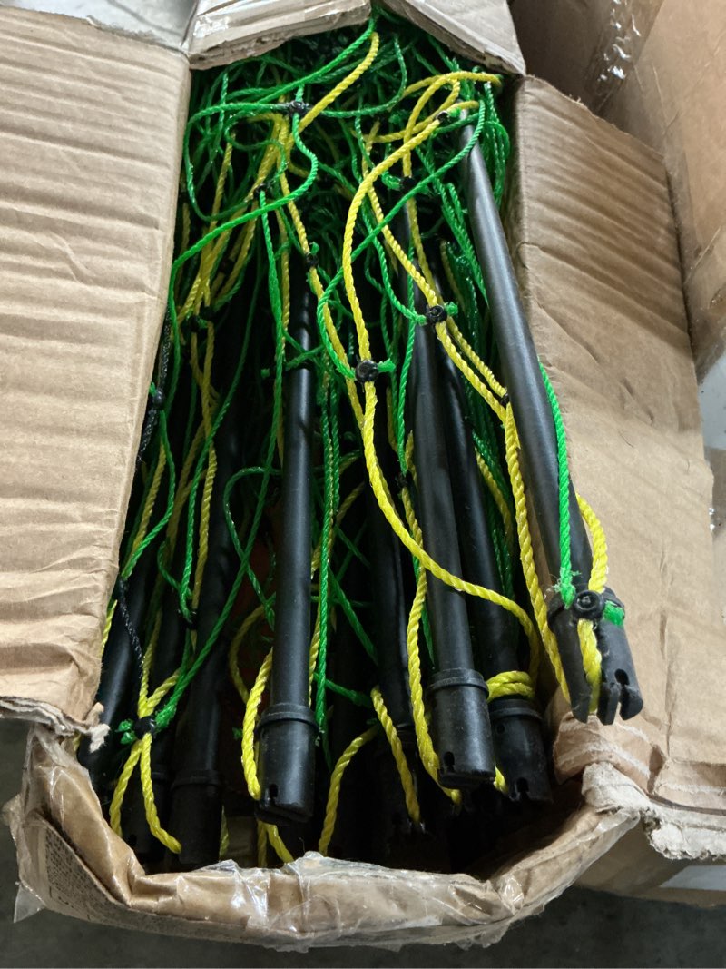 Condition photo showing Good Condition for  vevor electric fence netting, 50" h x 164' l, livestock net fencing with posts & stakes,