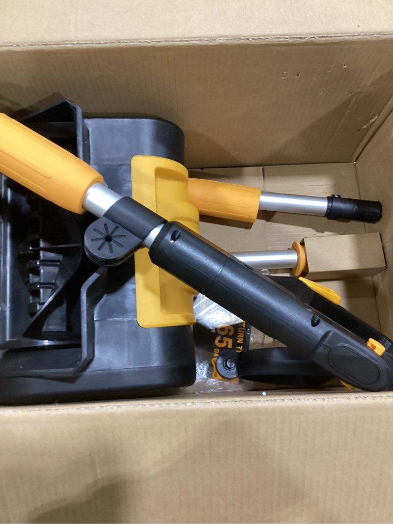 Condition photo showing Good Condition for Cordless Snow Shovel Compatible with DeWalt 20V MAX Battery (Tool Only), 11" Lightweight Electric Snow Blower with 20FT Max Throw & Adjustable Handle, Snow Thrower for Driveway, Deck, Patio & Steps