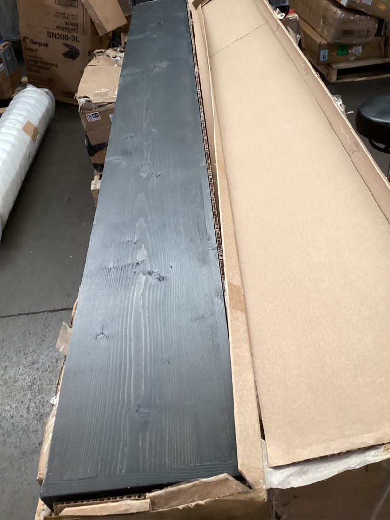 72” floating shelf