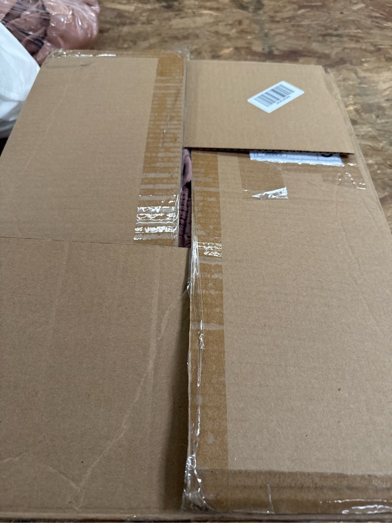 Condition photo showing Good Condition for organic airy gauze duvet cover, king/cal king, fig