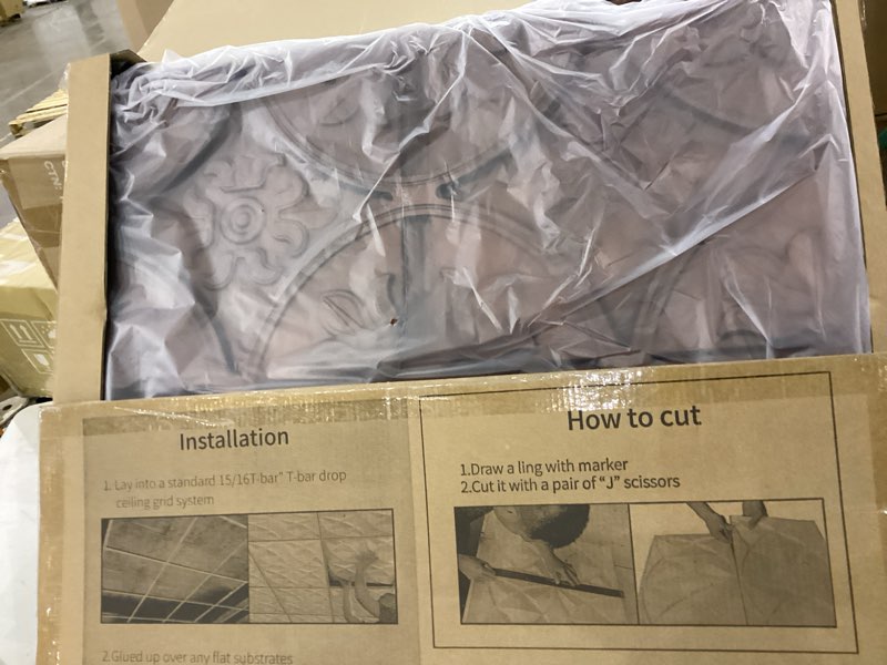 12-3d decorative ceiling tile 