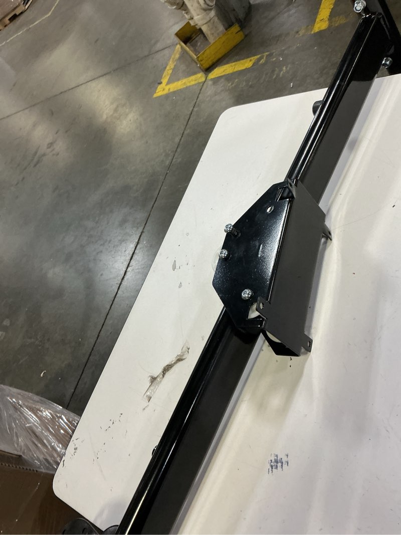 Condition photo showing As Is for flag holder, flag pole bracket steel flagpole holder, universal flag pole holder bracket, flag pole support flagpole bracket mount with screw for suvs, rvs, pickup trucks,