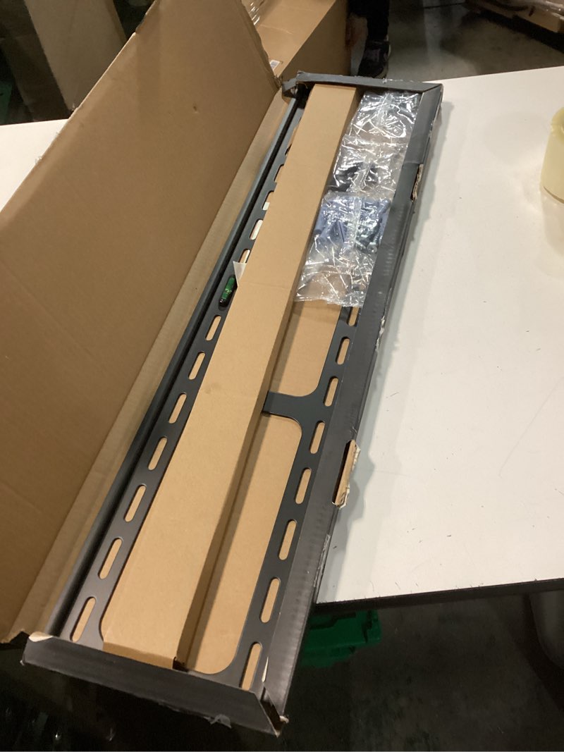 Condition photo showing New/Like New for Fixed TV Wall Mounts- Low Profile TV Bracket Mounts for Most 42-100" LED/LCD Flat Screen TVs, 0.63''Ultra Slim, Max.VESA 800X600, Up to 220lbs Capacity VESA:800x600mm