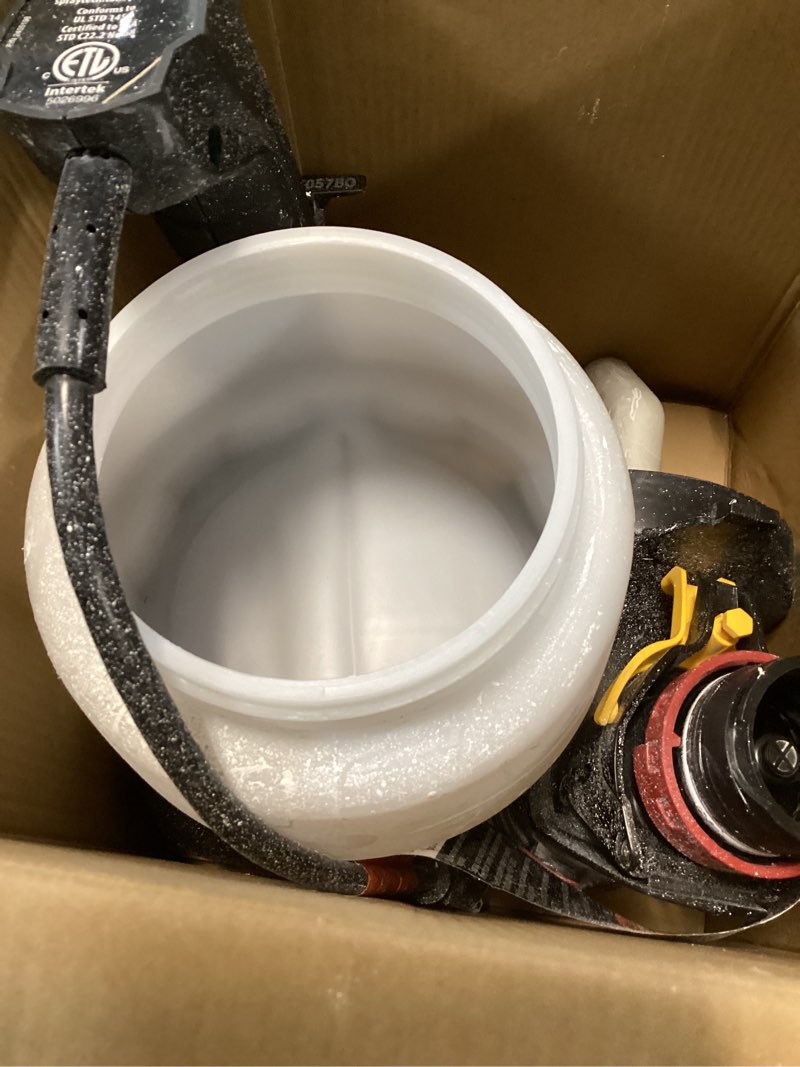 Condition photo showing As Is for wagner flexio 2500 electric handheld hvlp paint sprayer