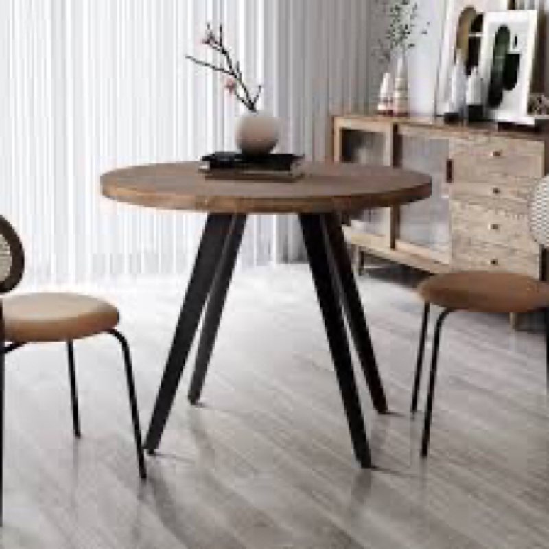 haben round pedestal dining table(similar to stock image) 
