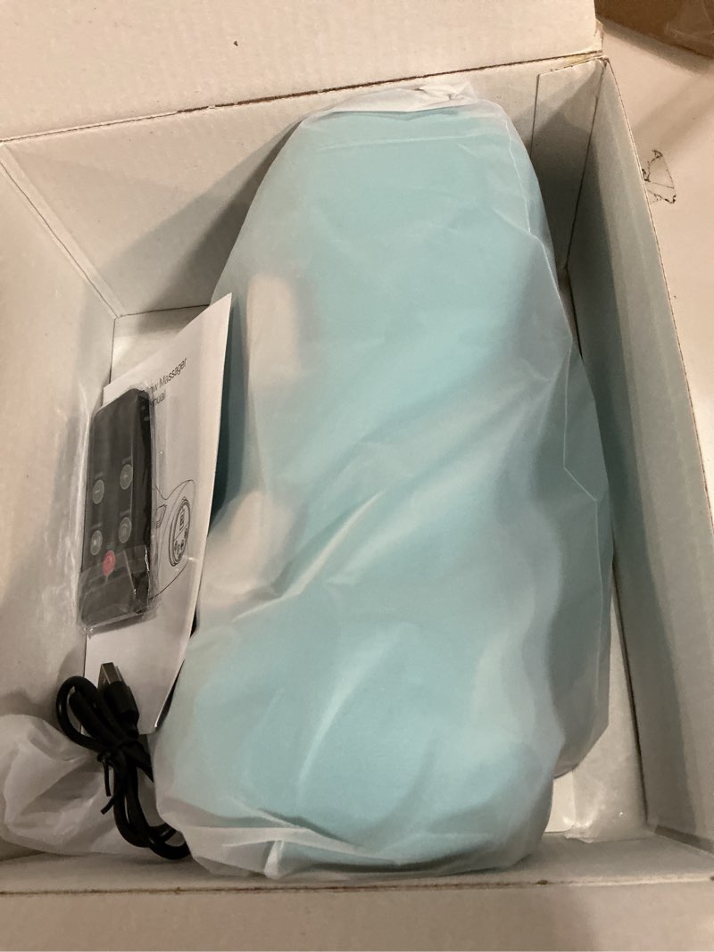 Condition photo showing New/Like New for Neck Massager 2026 Deep Tissue Massage with Heating and Vibration Neck massager-3D deep Tissue Massage for Shoulder and Back, Portable Cordless with Type-C Charge,Home Office Car Use Blue