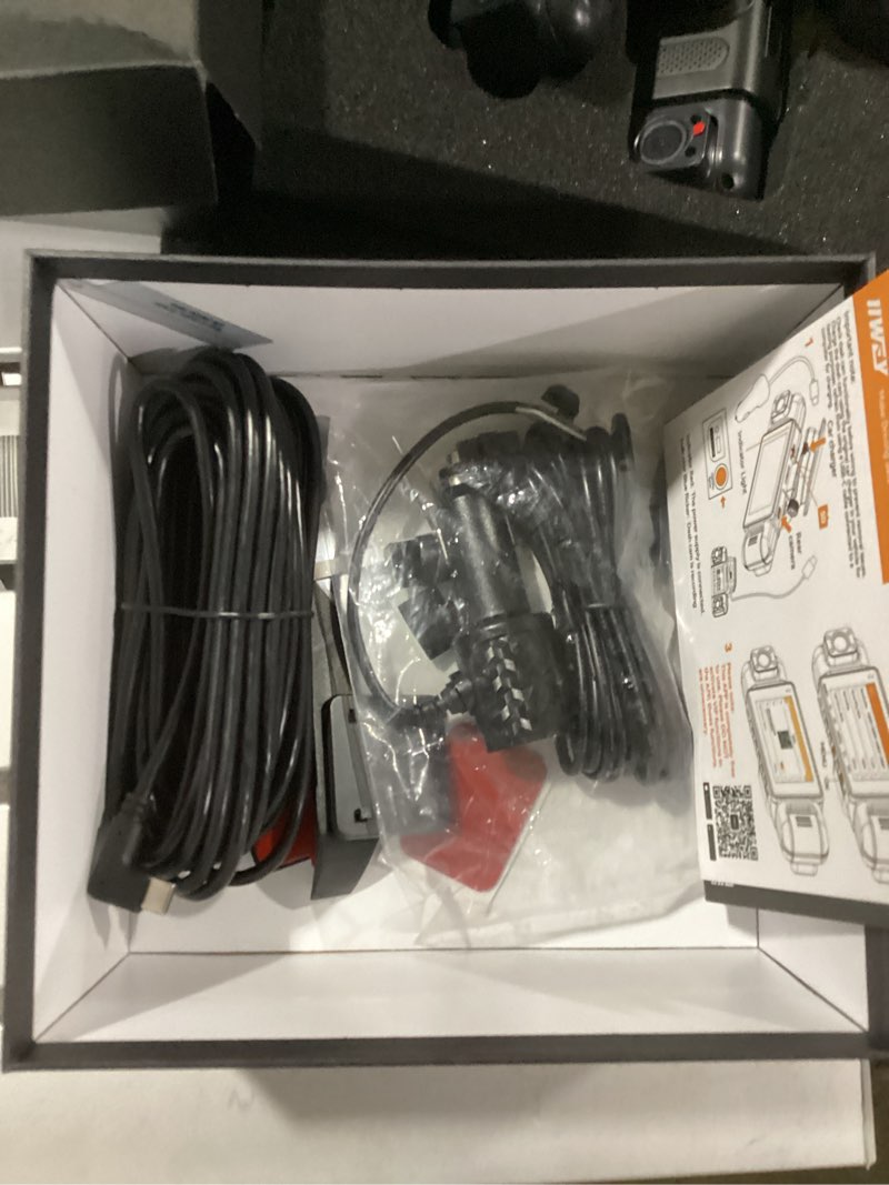 Condition photo showing Good Condition for iiwey n9 5 channel dash cam 360° view, 5.8g wifi-6 with app, free 128gb card, fhd front & rear inside, left, right dash camera for car, 12 ir lights night vision, gps, 24/7 parking mode, g-sensor black