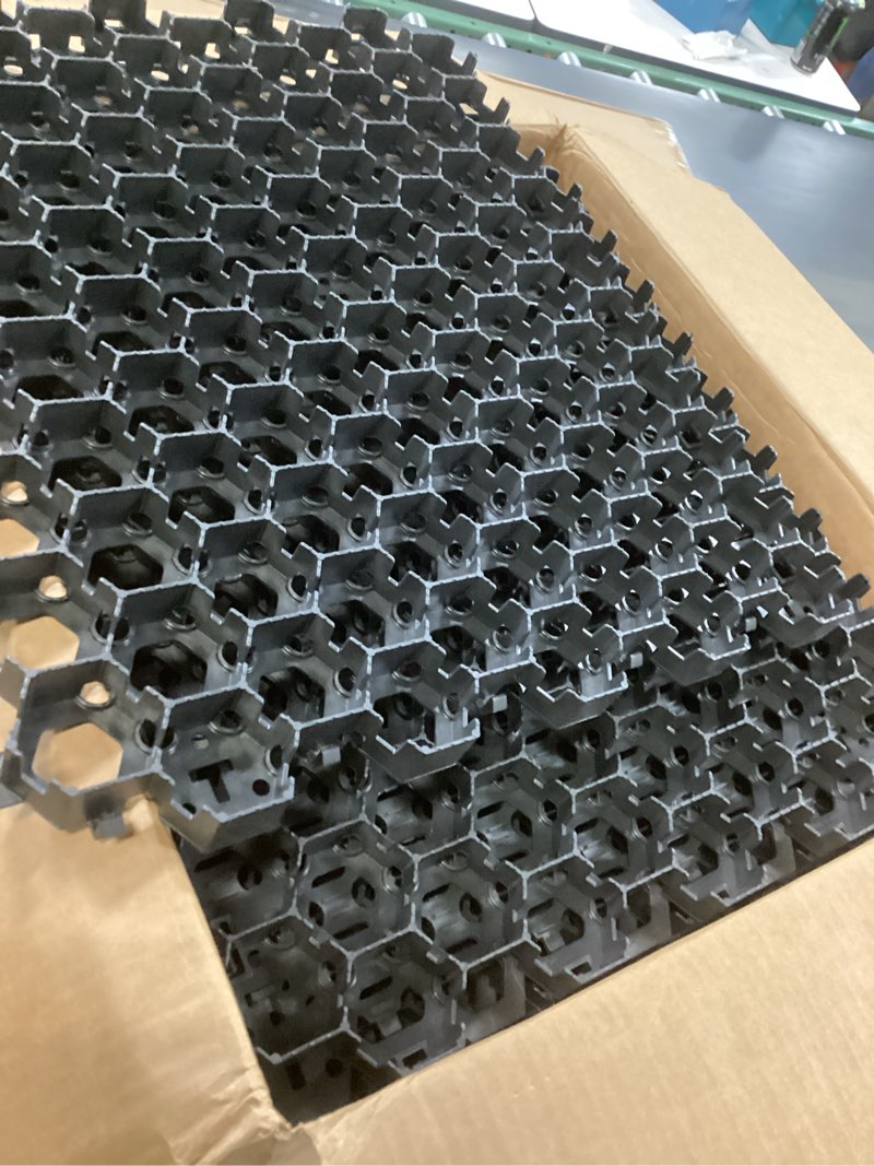 Condition photo showing New/Like New for Vodaland Permeable HexPave System - Grass & Gravel Pavers - 100% Recycled PPE Plastic, Handles 27,000 lbs, 1" Depth, 65 s.f / 22 Units 65 Sq Ft