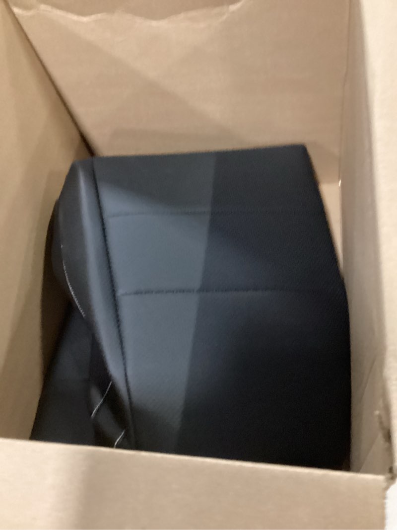 Condition photo showing As Is for AOUTTUOA Driver and Passenger Side Bottom Microfiber Leather Seat Cover Black Fit for Mercedes Benz 