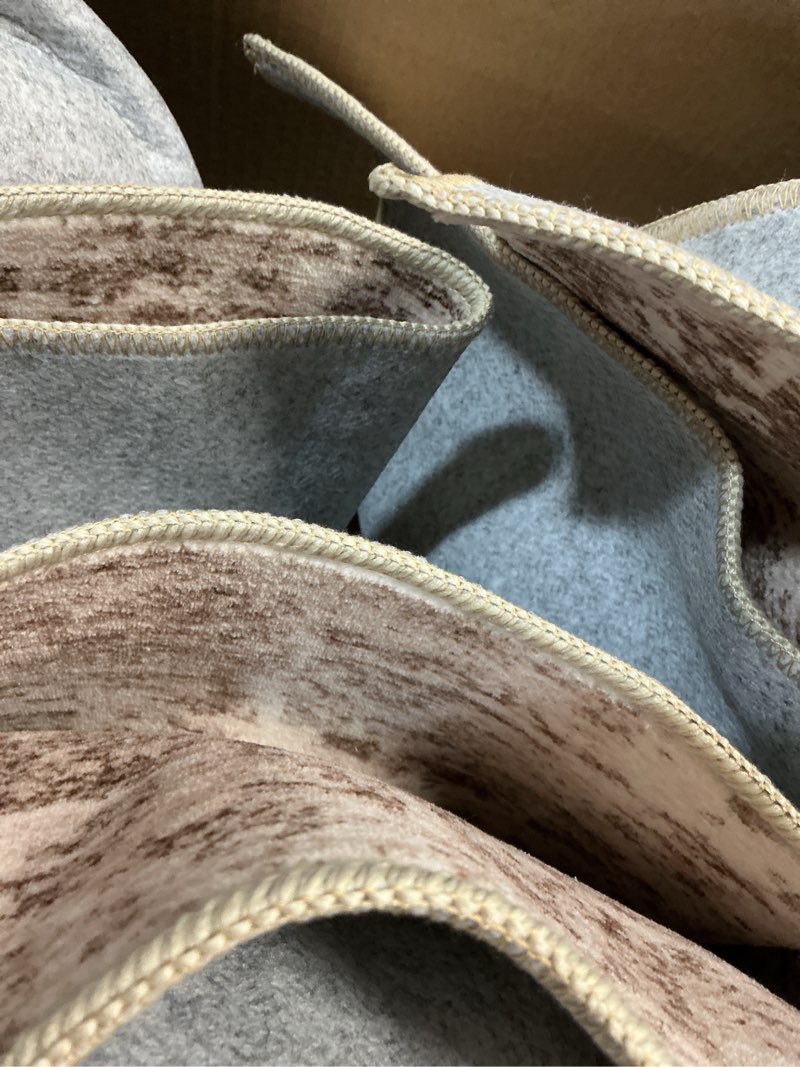 Condition photo showing Good Condition for 8x10 Area Rugs Living Room: Washable Large Neutral Brown Rug Abstract Soft Modern Stain Resistant Indoor Floor Non-Slip Carpet for Bedroom Nursery Kids Office Playroom Dining Room Under Table Home Abstract Brown 8' x 10' (Rectangular)