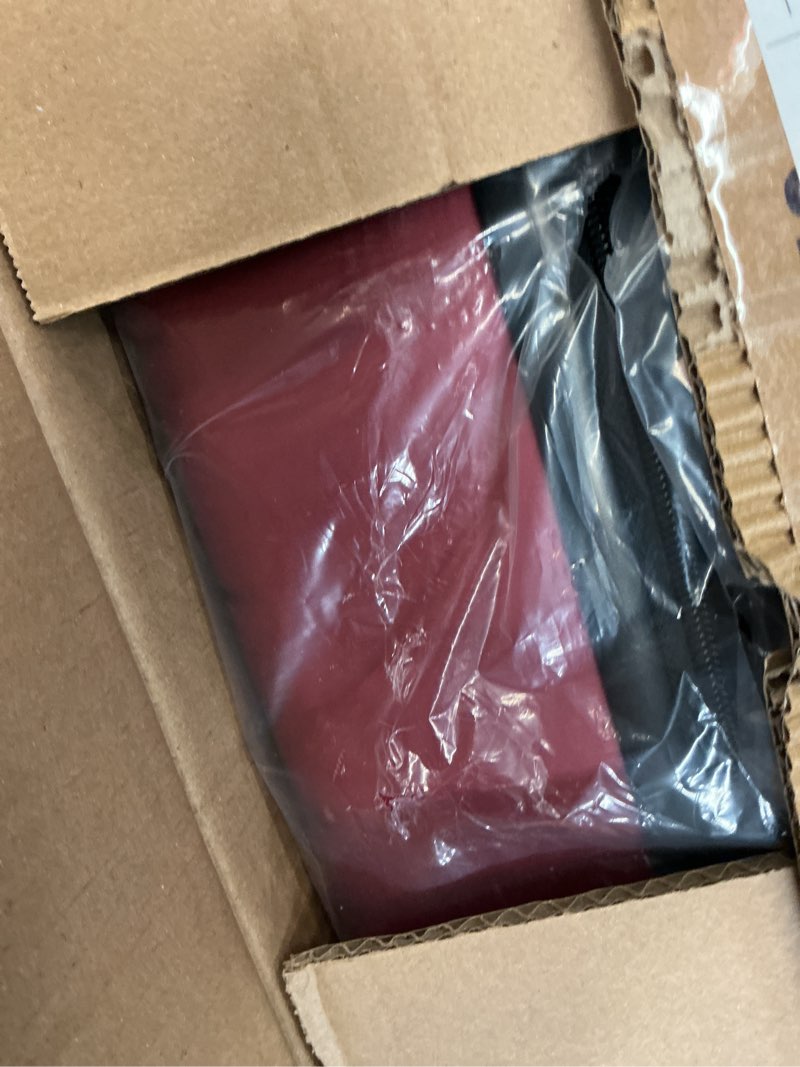Condition photo showing New/Like New for (color red) lovmor hardshell luggage lightweight durable abs suitcase with double spinner wheels