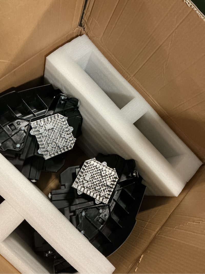 Condition photo showing Good Condition for OsyphereX Pair Driver Passenger Side Headlight Assembly Compatible with 2019-2023 Ram 1500 w/DRL Front Left Right HeadLamp CH2502320 CH2502321 CH2503320 CH2503321 W/O Harness