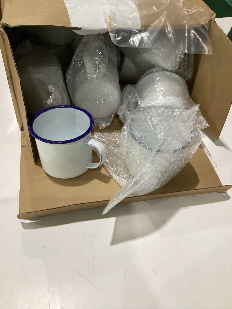 Condition photo showing As Is for hoolerry 32 pieces painted mug decorating kit diy coffee mug painting kit graduation personalized cup you can decorate coffee design your own cup for craft decor drinking christmas father's day