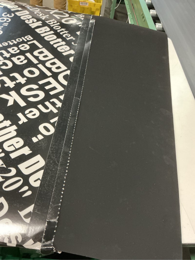 Condition photo showing Good Condition for nekmit leather desk blotter pad 36 x 20 inches, flat, non-slip, waterproof, black