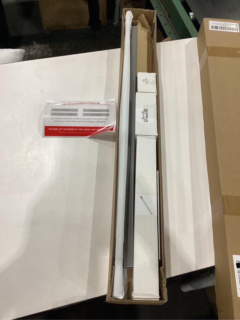 Condition photo showing New/Like New for CEAKIAN 36" Concealed Sliding Barn Door Hardware Kit with Soft Close Mechanism for 28in Passage Opening, Hidden Sliding Door Hardware, Trackless Rails, Wall Mount for Interior Wooden Doors (NO Door) 36'' Hardware Kit