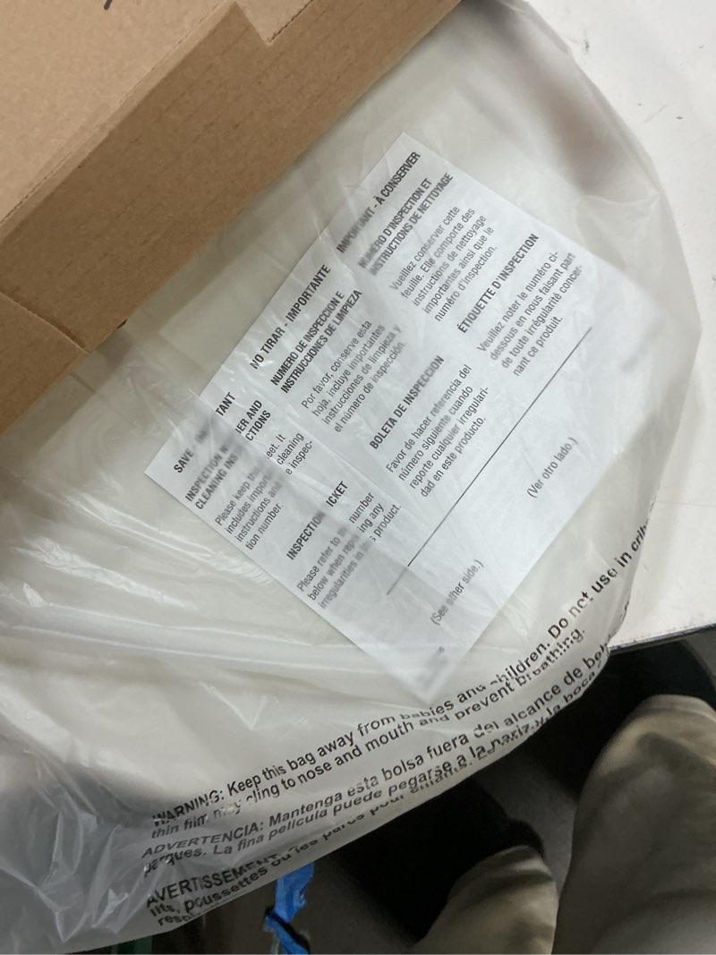 Condition photo showing As Is for bemis 7300slec slow close toilet seat, easy clean hinges and durable plastic seat, made in usa, elongated, white